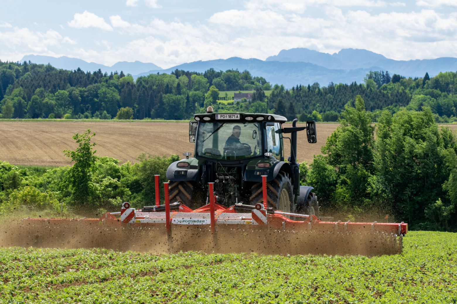 Pöttinger ROTOCARE V Sklopné rotační plečky